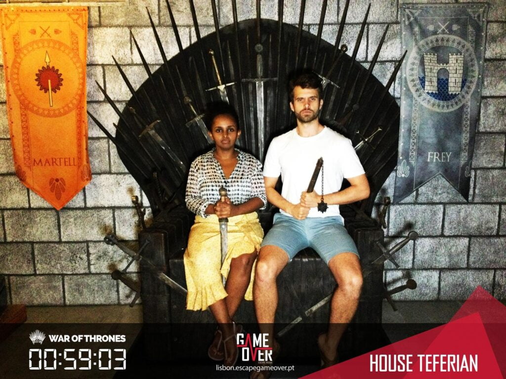 Escape Room Photo - Game of Thrones Theme - Blog post on Life is a Game