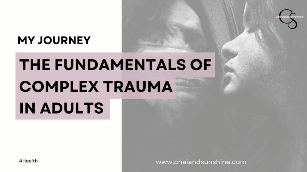 The Fundamentals of Complex Trauma in Adults: My Journey - Black and White Picture of Woman Looking into a Blurred Mirror